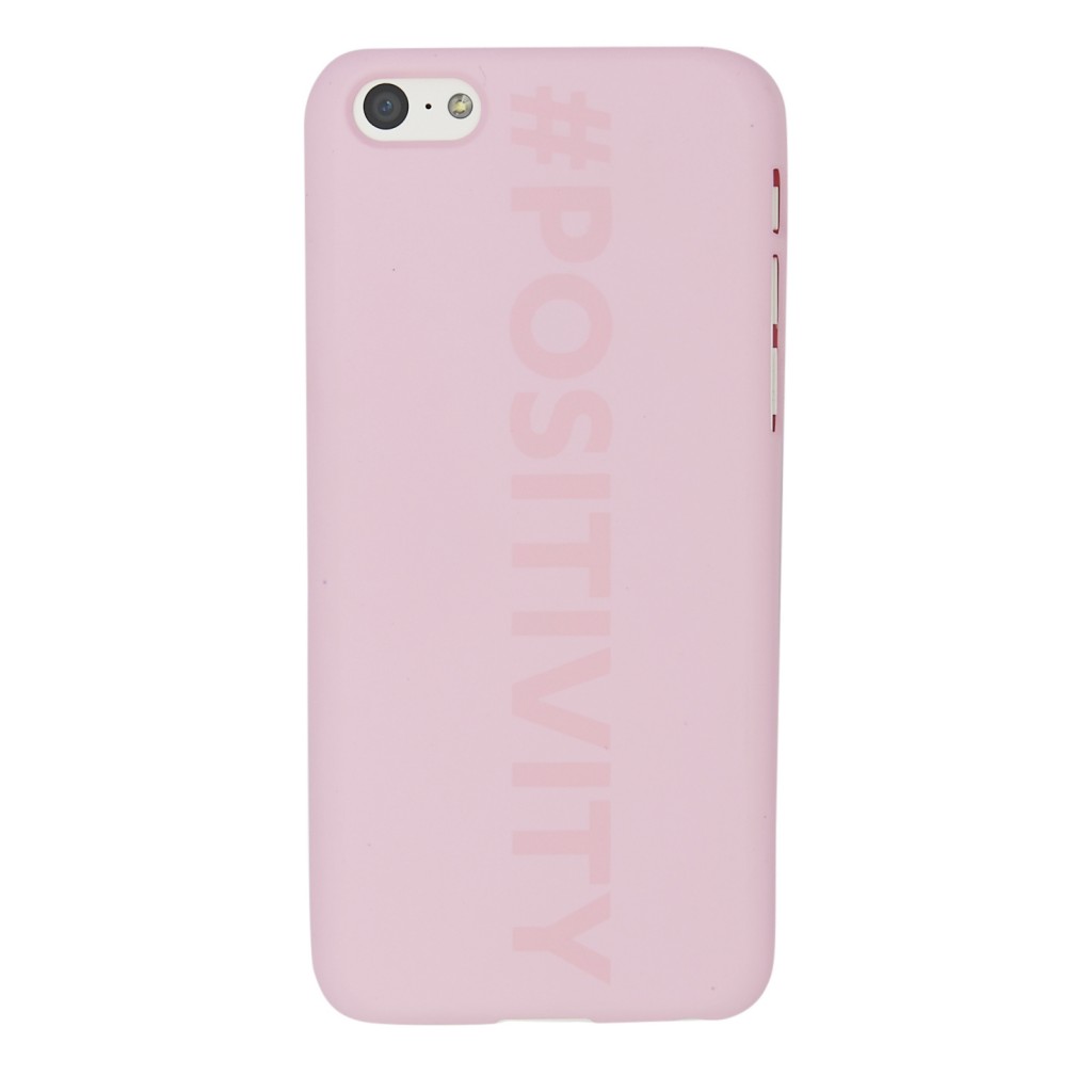 gelijktijdig repertoire dealer POSITIVITY Phone Case iPhone 5C (Pink) – Cybersmile